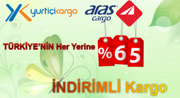 %65 İndirimli Kargo